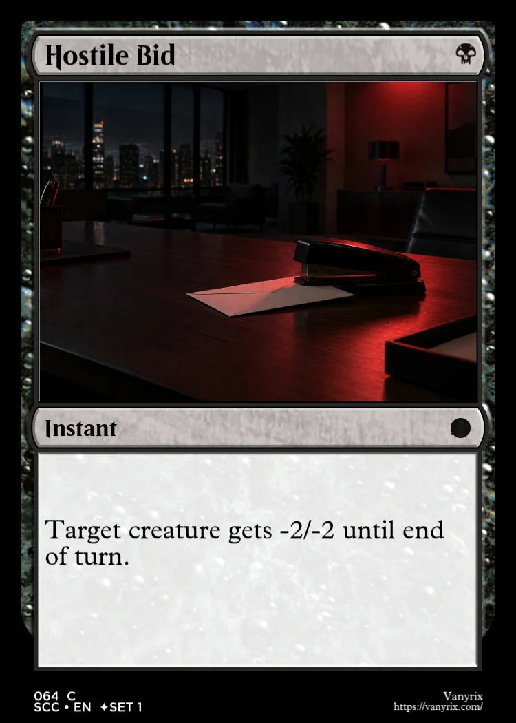 Hostile Bid