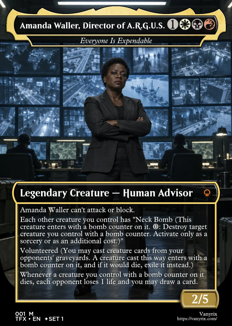Amanda Waller, Director of A.R.G.U.S.