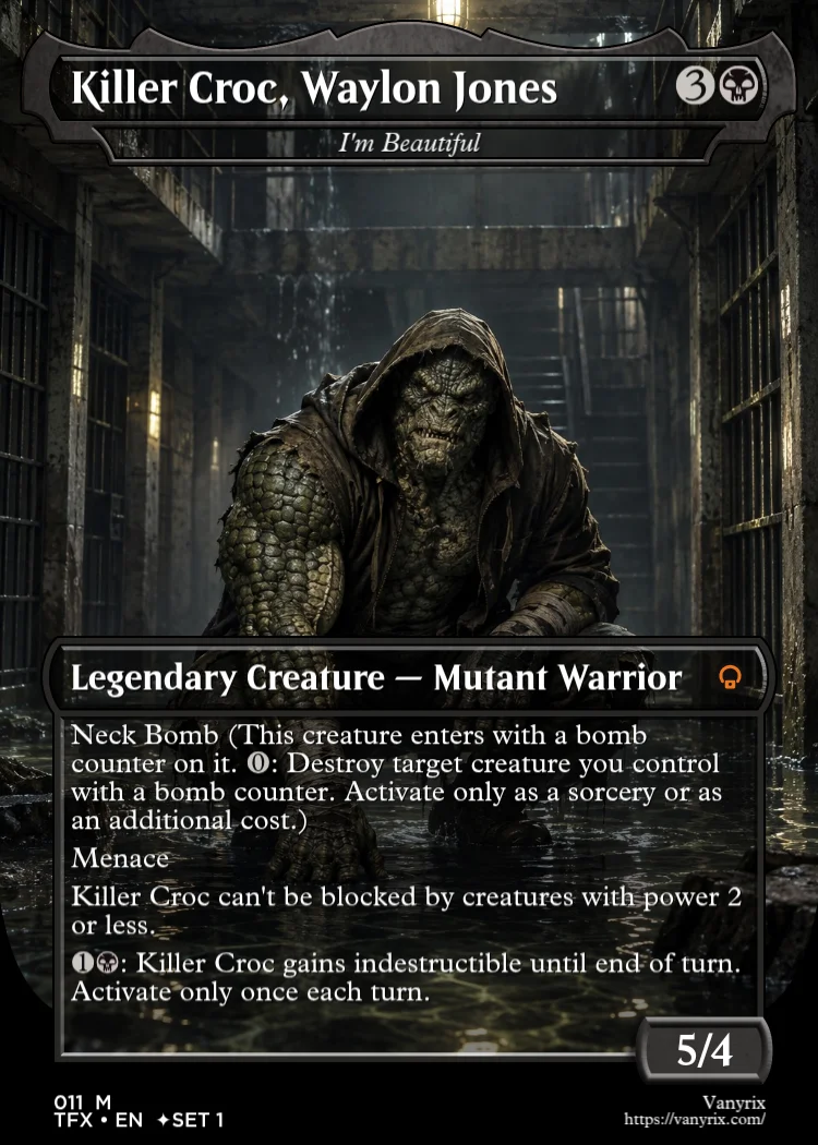 Killer Croc, Waylon Jones