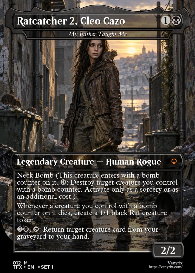 Ratcatcher 2, Cleo Cazo