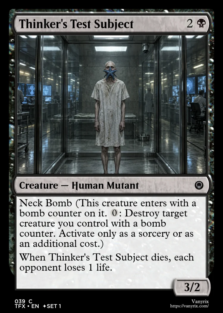 Thinker's Test Subject