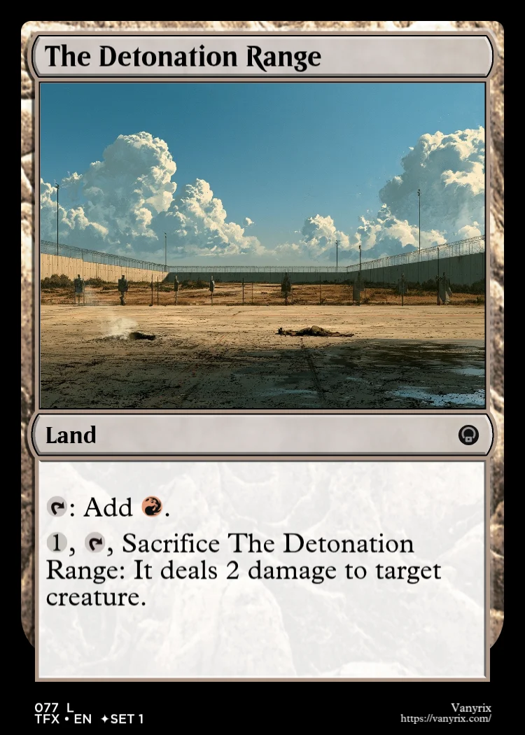 The Detonation Range