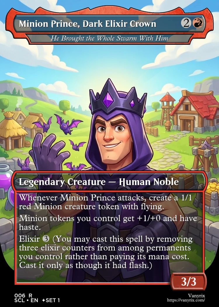 Minion Prince, Dark Elixir Crown