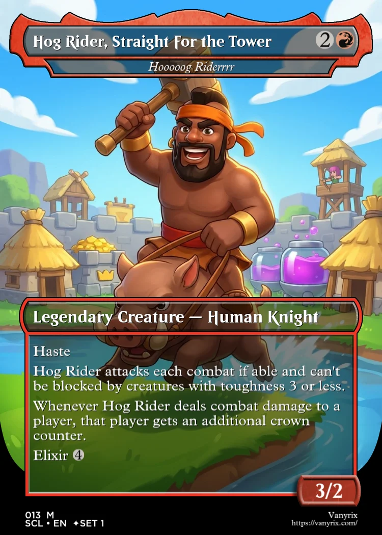 Hog Rider, Straight For the Tower