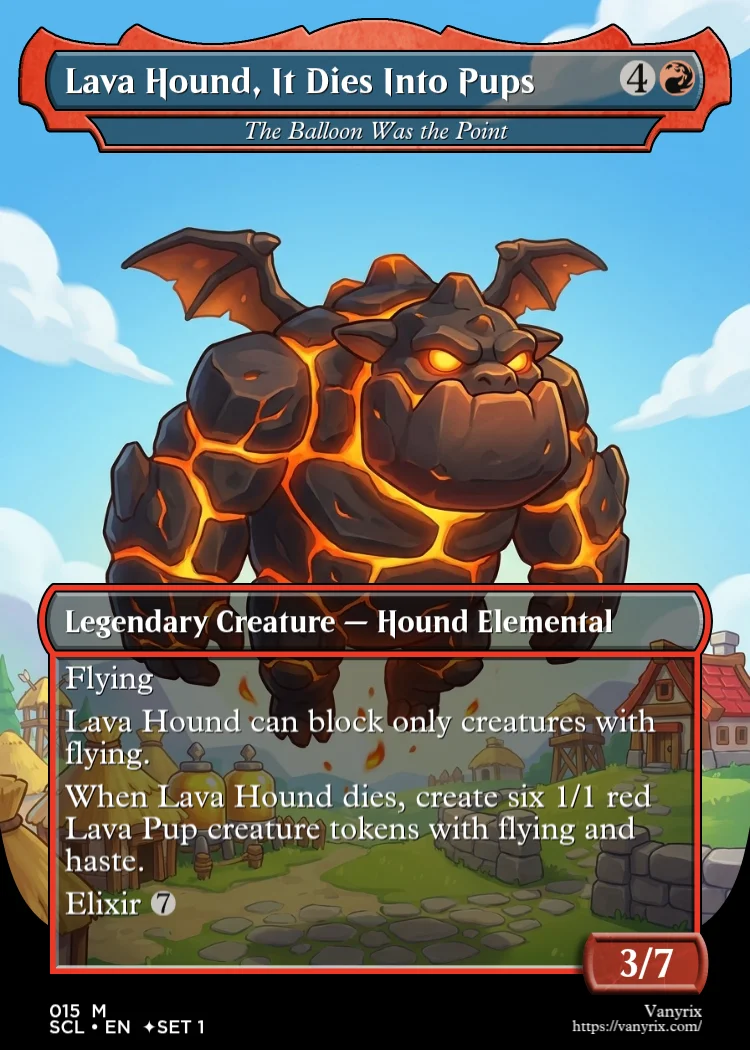 Lava Hound, It Dies Into Pups