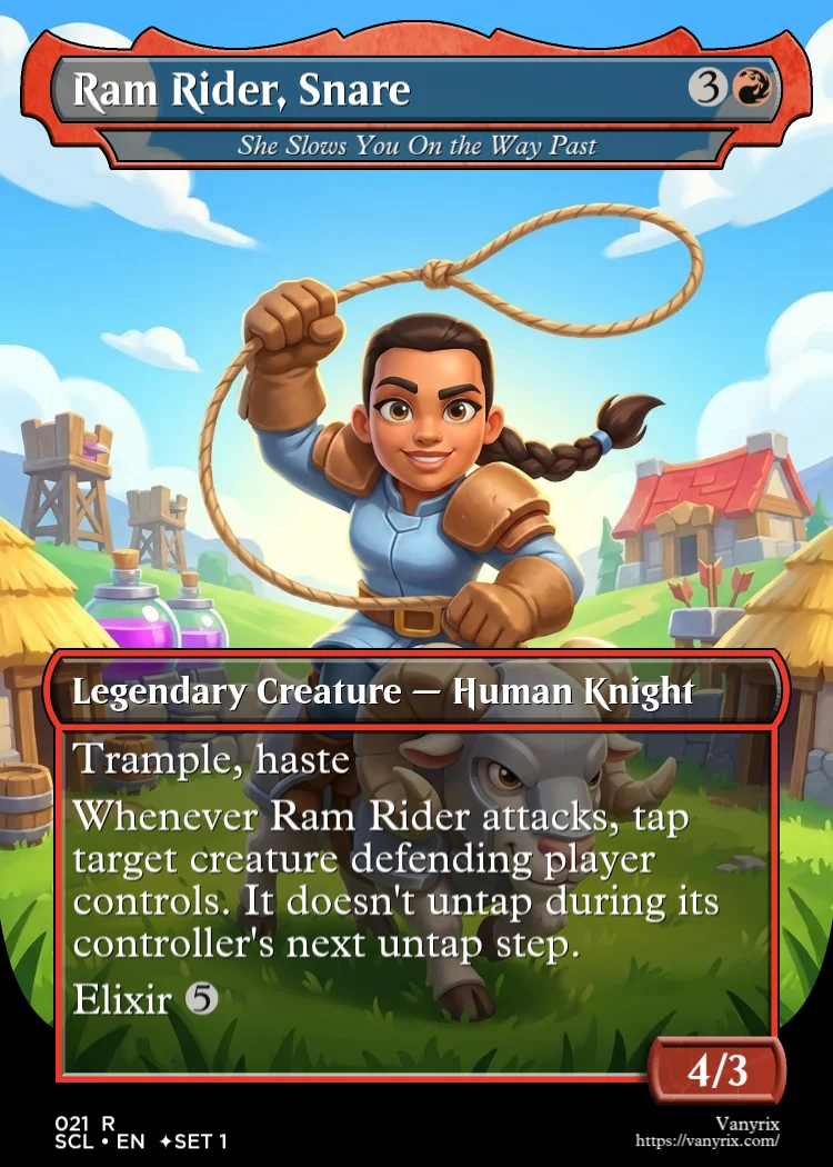 Ram Rider, Snare