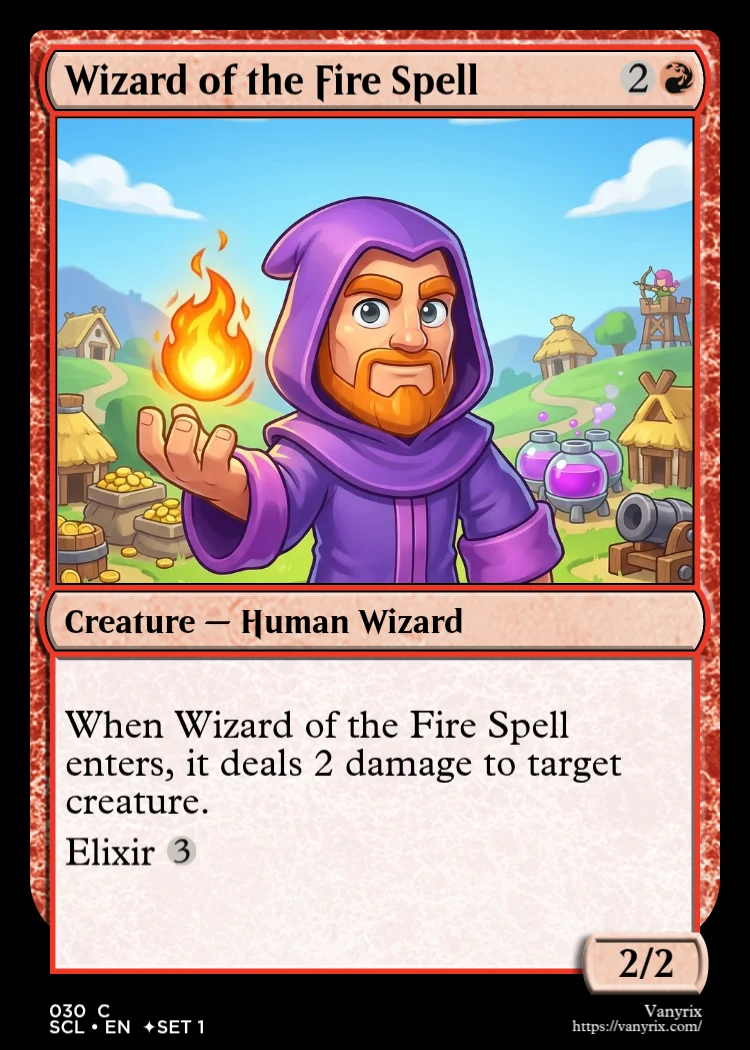 Wizard of the Fire Spell