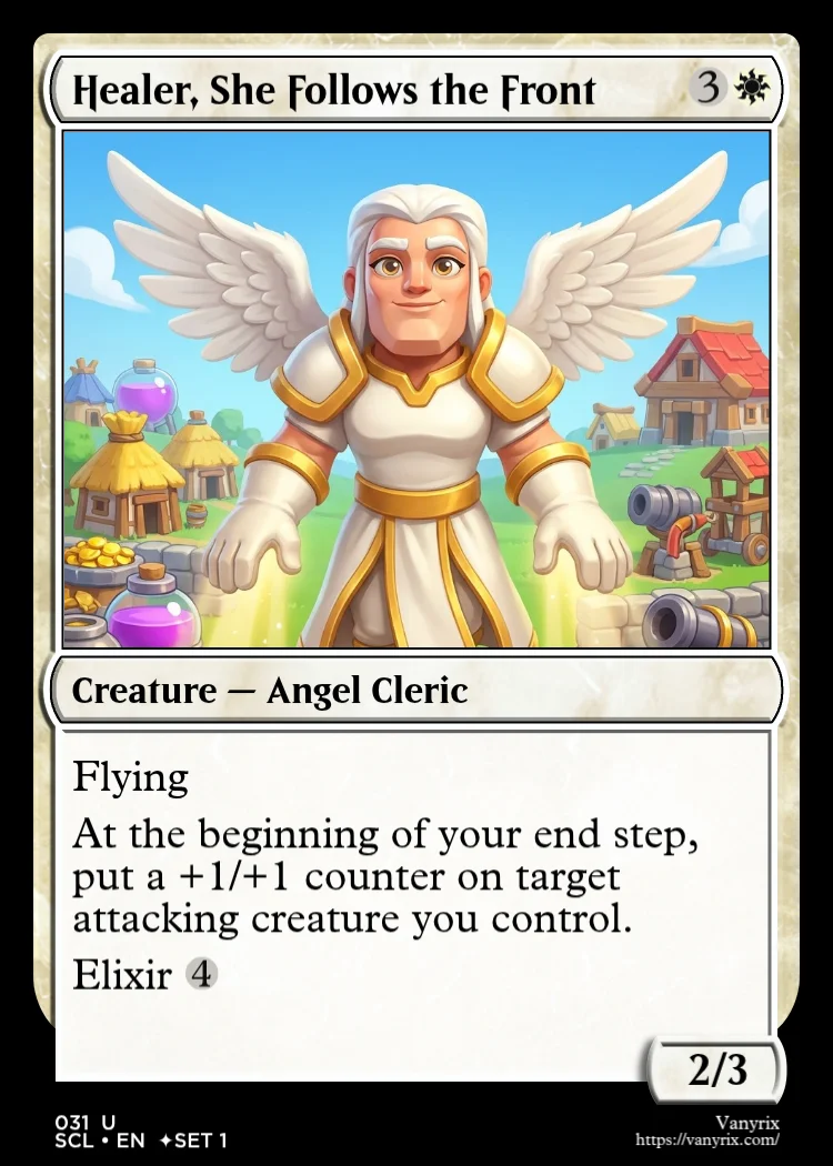 Healer, She Follows the Front