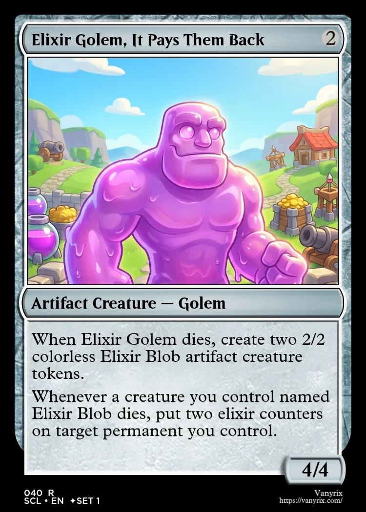 Elixir Golem, It Pays Them Back