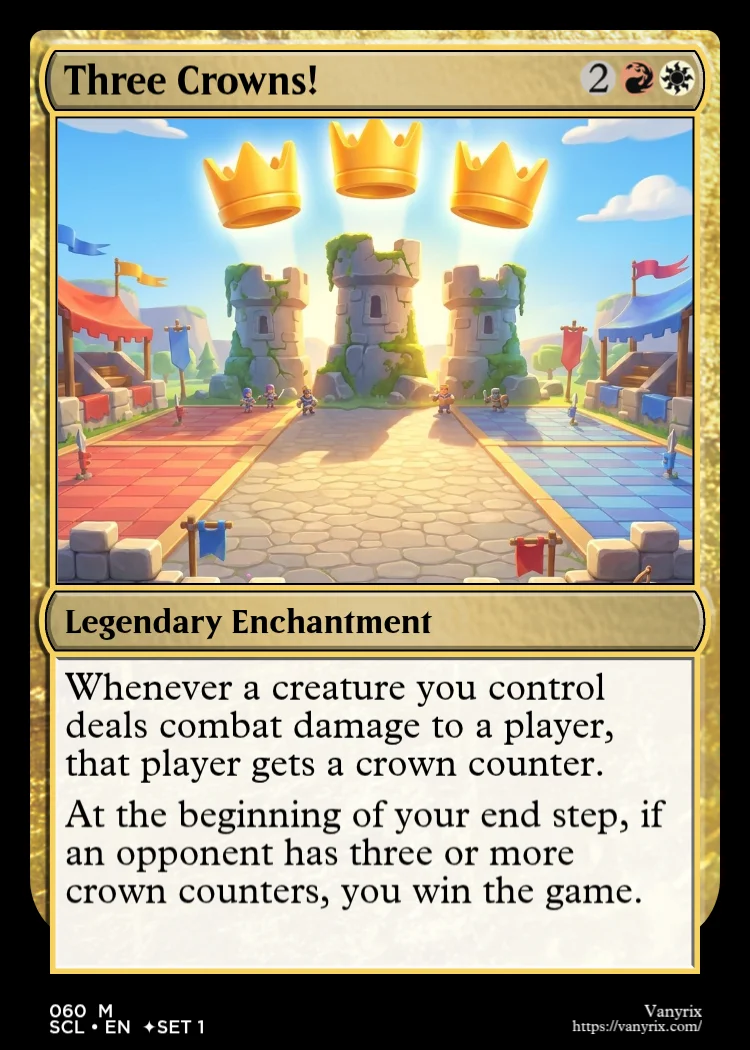 Three Crowns!