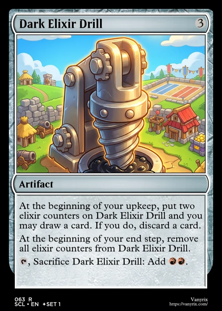 Dark Elixir Drill