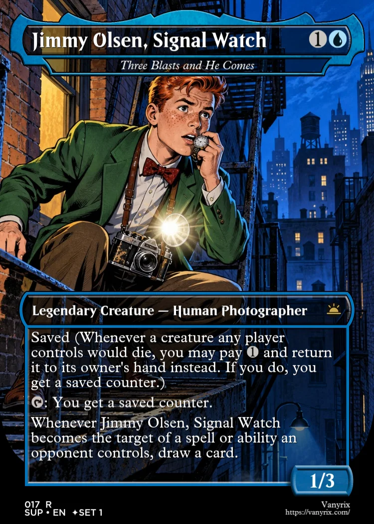 Jimmy Olsen, Signal Watch