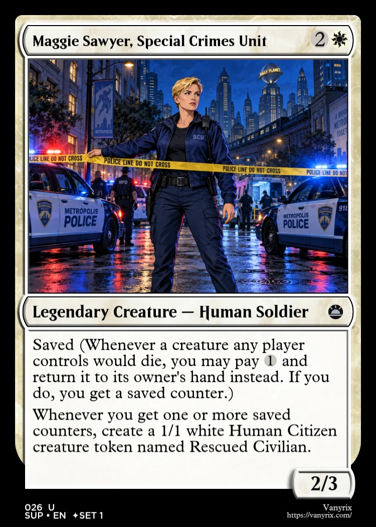Maggie Sawyer, Special Crimes Unit