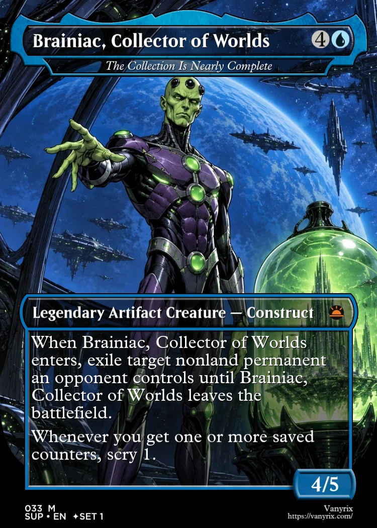 Brainiac, Collector of Worlds
