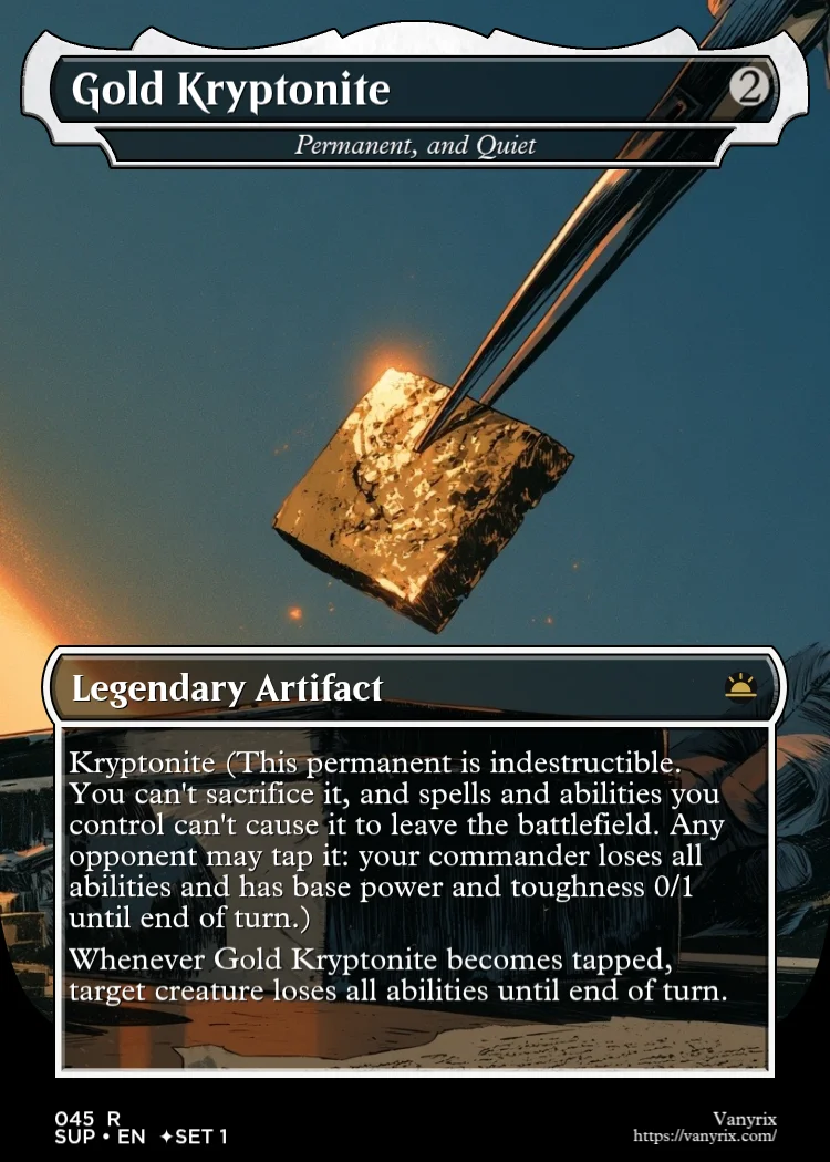 Gold Kryptonite