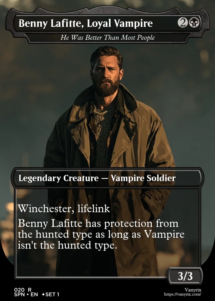 Benny Lafitte, Loyal Vampire