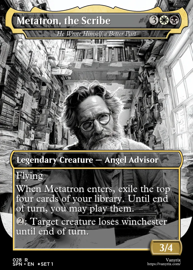 Metatron, the Scribe
