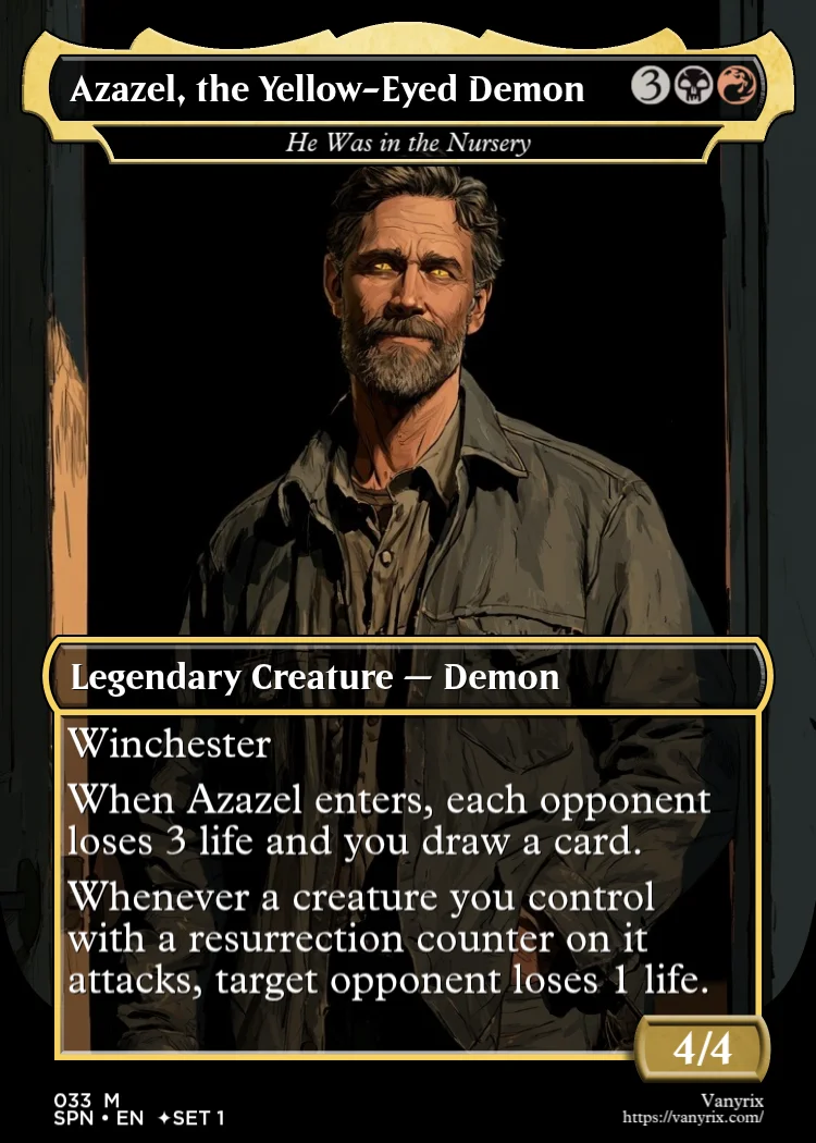 Azazel, the Yellow-Eyed Demon