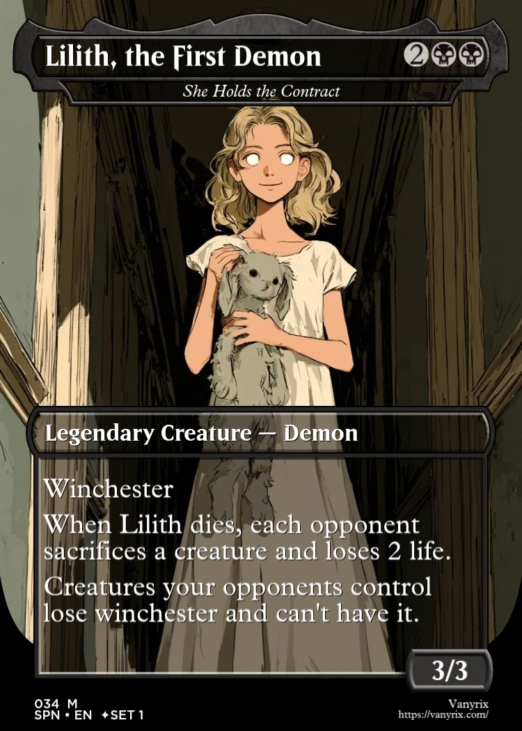 Lilith, the First Demon