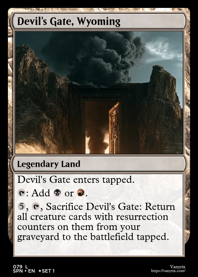 Devil's Gate, Wyoming
