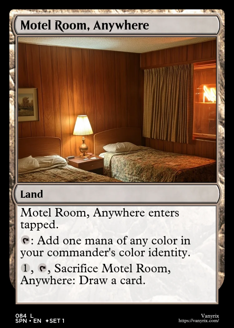 Motel Room, Anywhere
