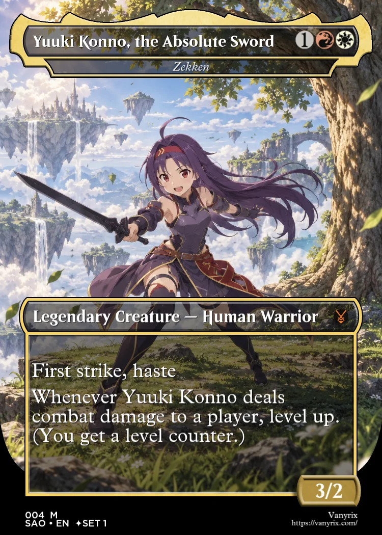 Yuuki Konno, the Absolute Sword