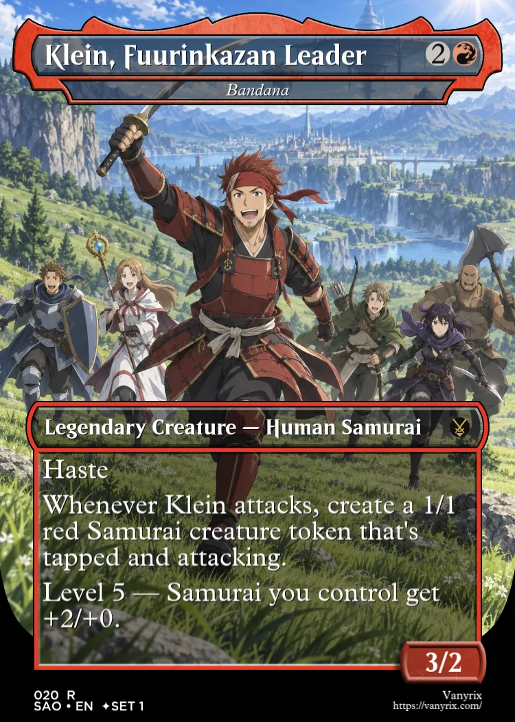 Klein, Fuurinkazan Leader