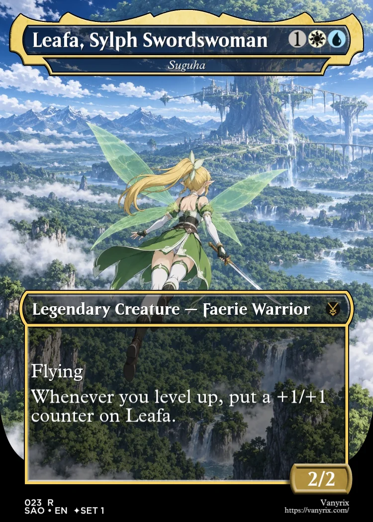 Leafa, Sylph Swordswoman