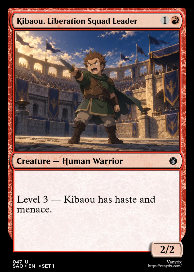 Kibaou, Liberation Squad Leader