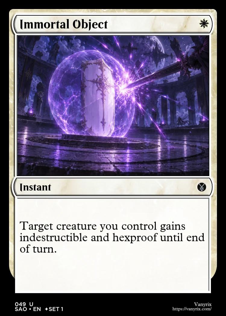 Immortal Object