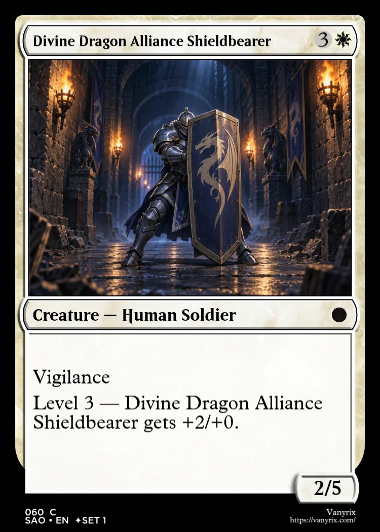 Divine Dragon Alliance Shieldbearer