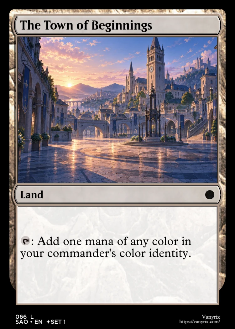 The Town of Beginnings