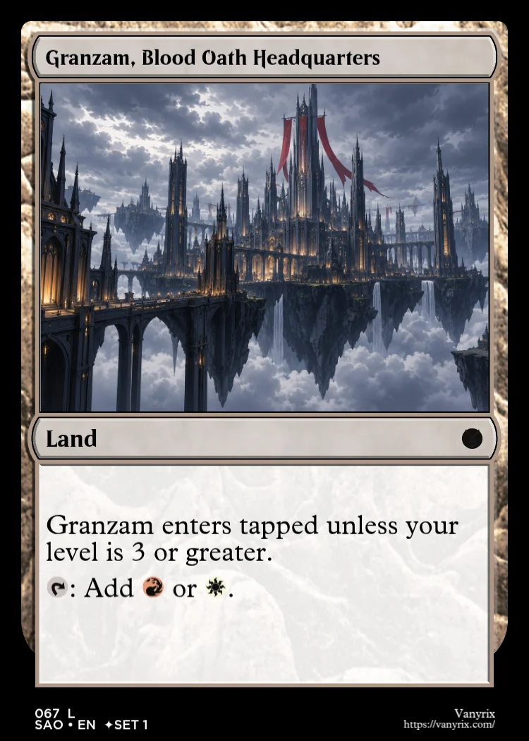 Granzam, Blood Oath Headquarters