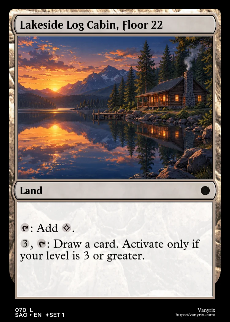 Lakeside Log Cabin, Floor 22