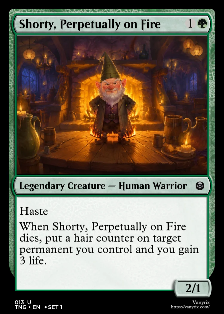 Shorty, Perpetually on Fire