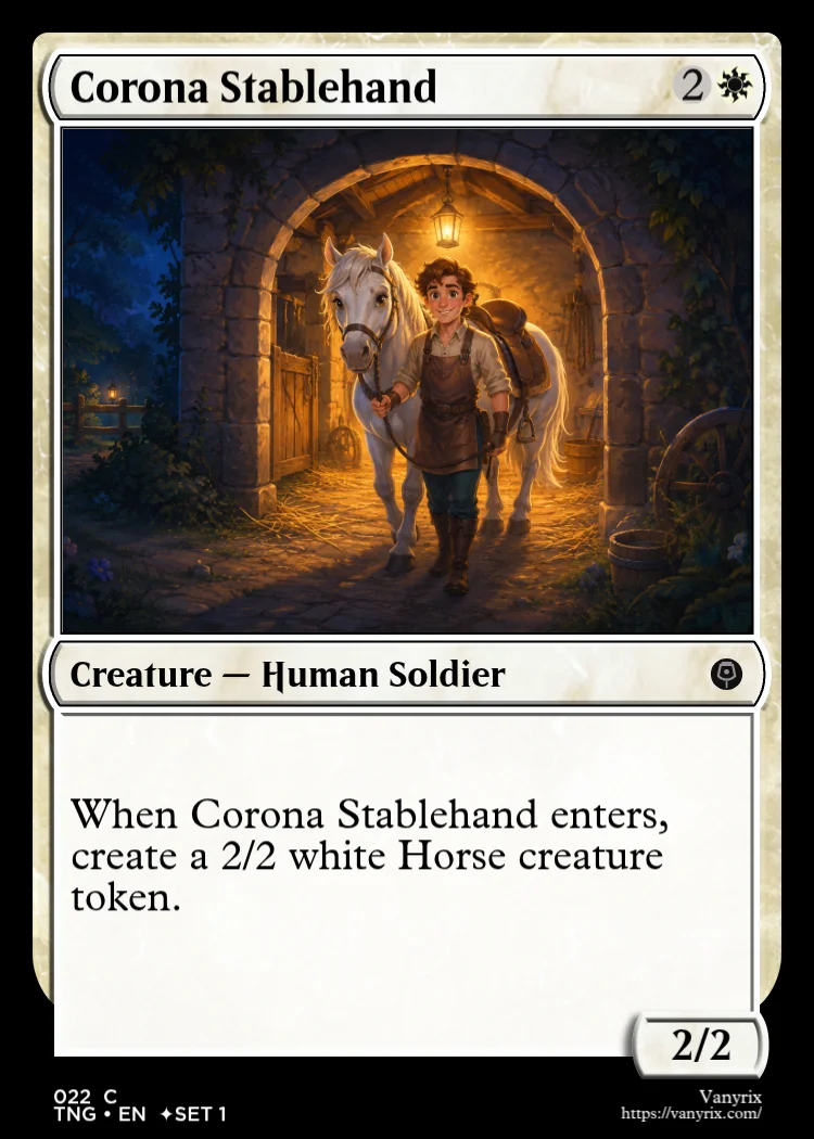 Corona Stablehand