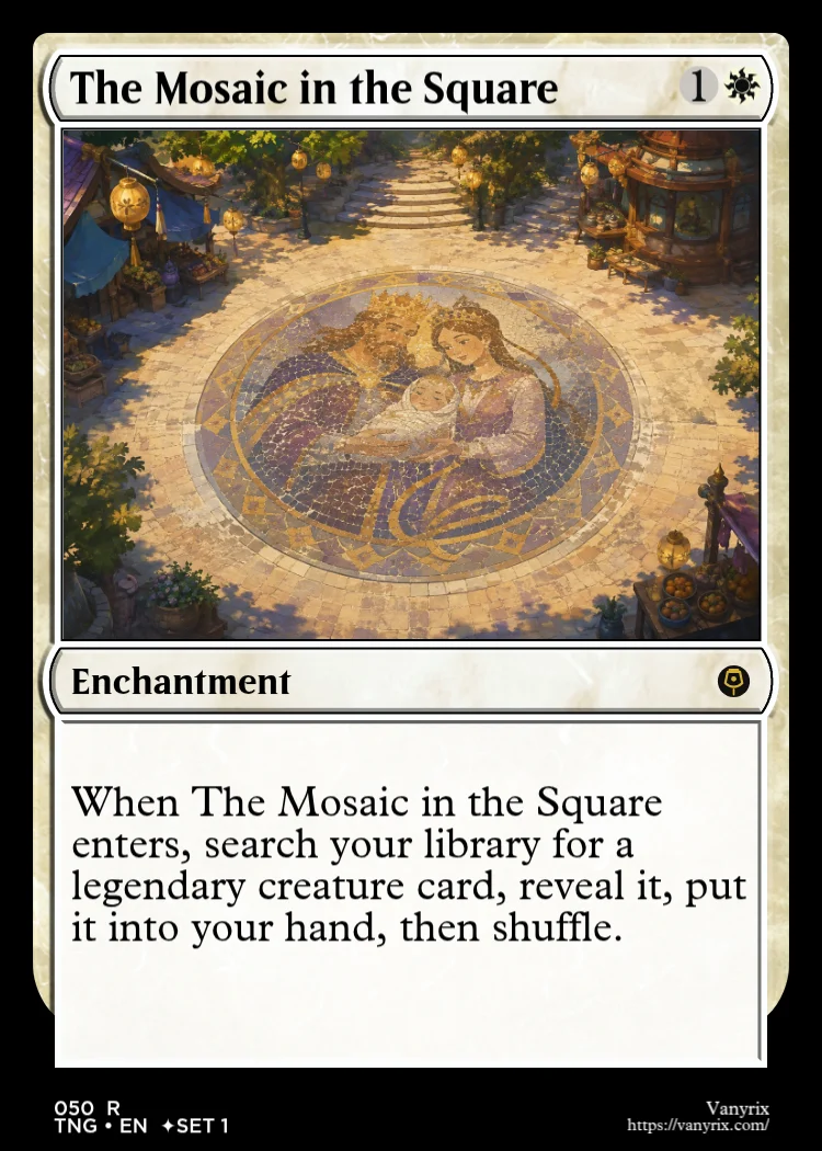 The Mosaic in the Square
