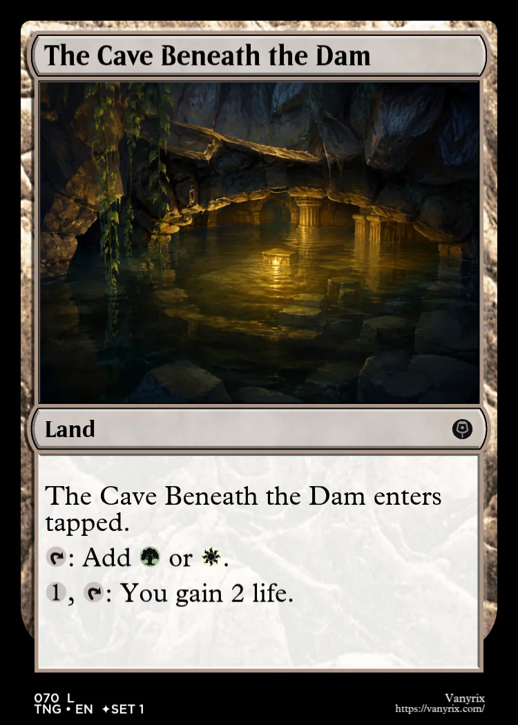 The Cave Beneath the Dam