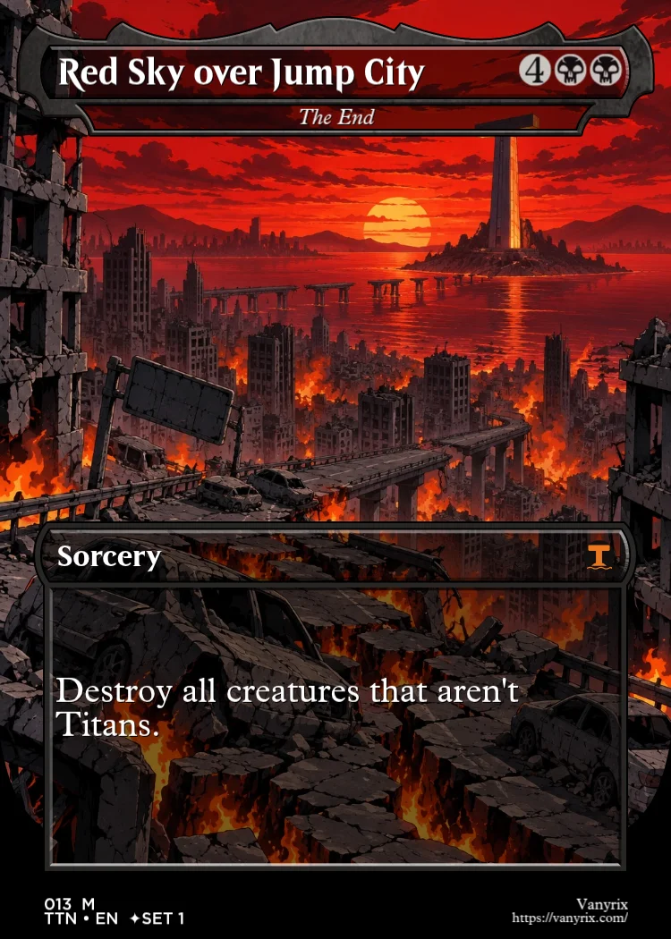 Red Sky over Jump City