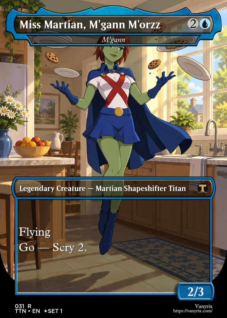 Miss Martian, M'gann M'orzz