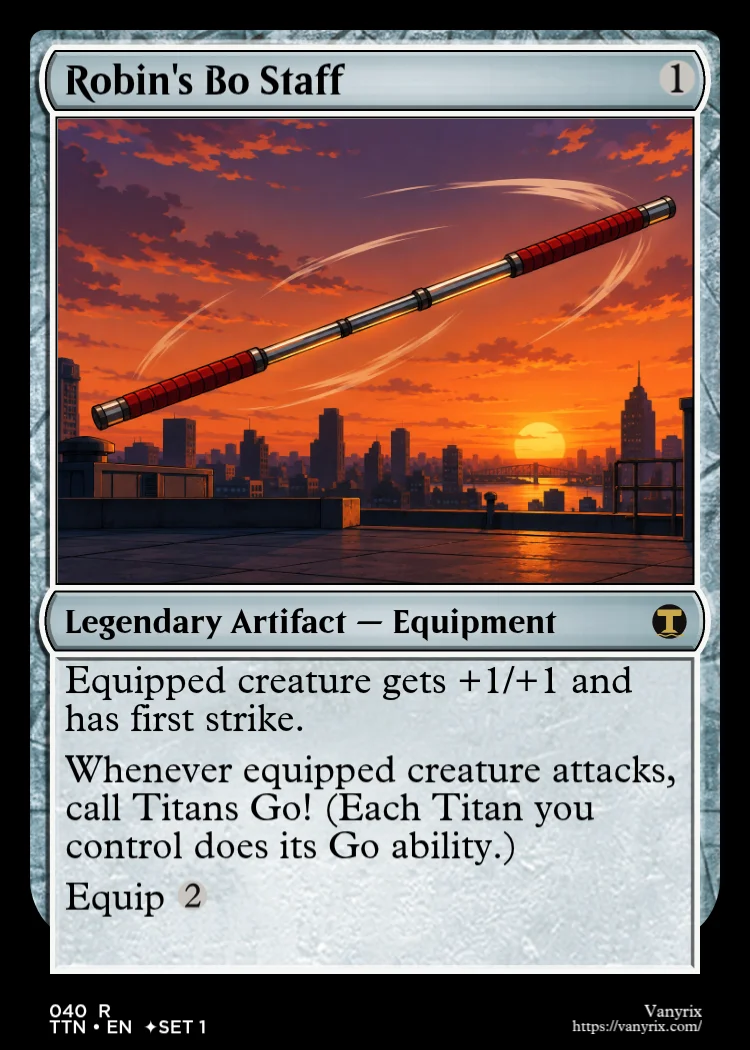 Robin's Bo Staff