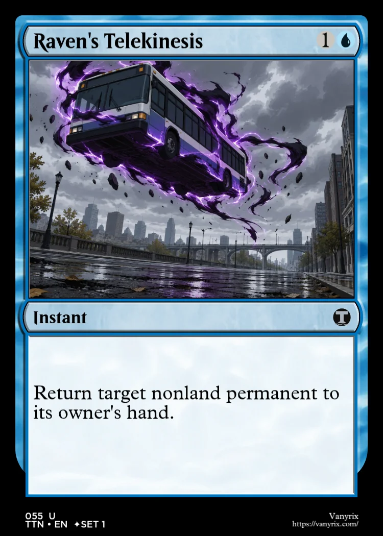 Raven's Telekinesis