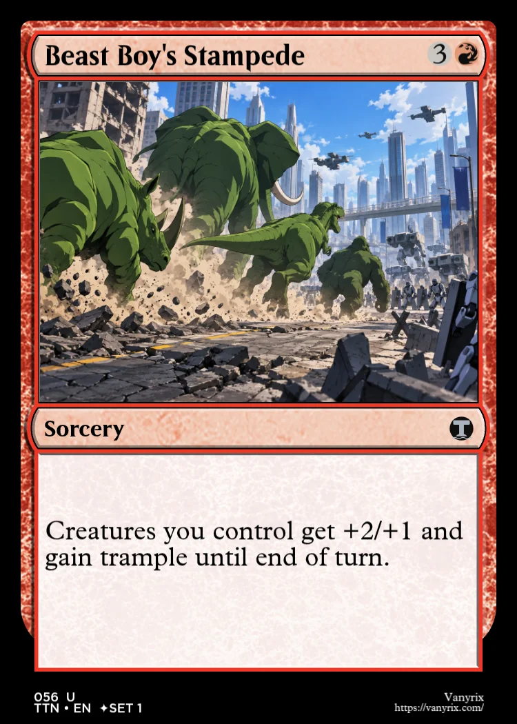 Beast Boy's Stampede