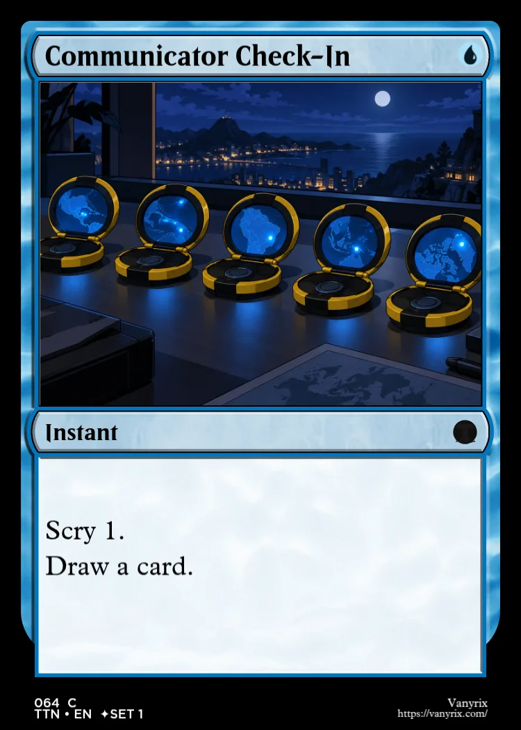 Communicator Check-In
