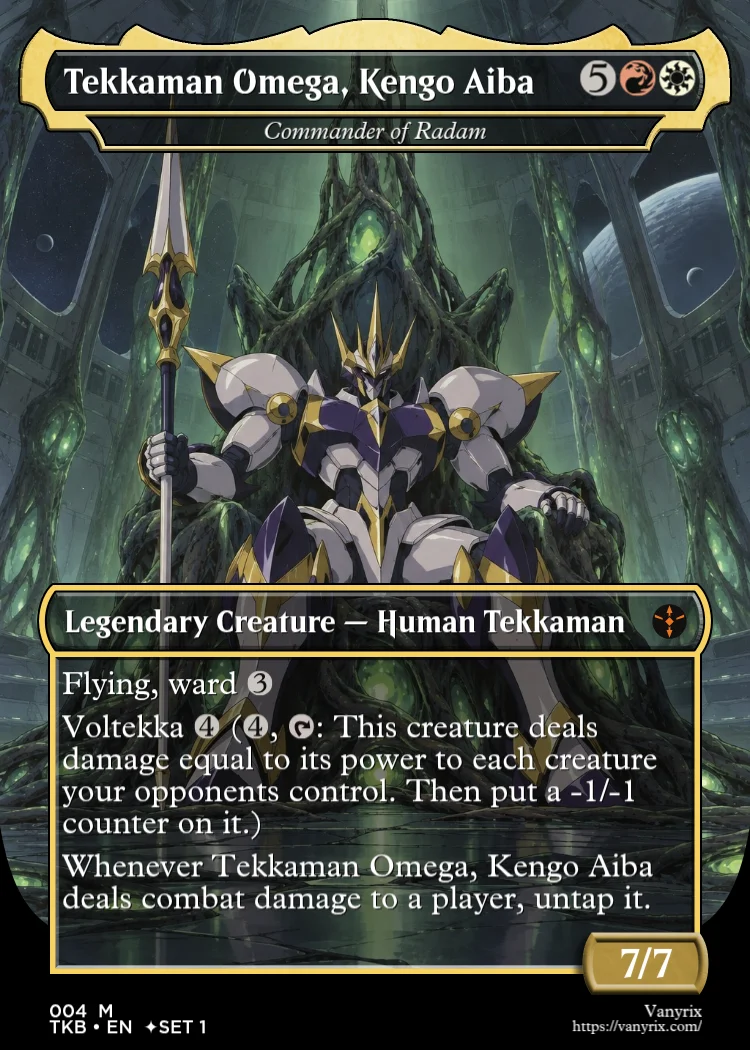 Tekkaman Omega, Kengo Aiba