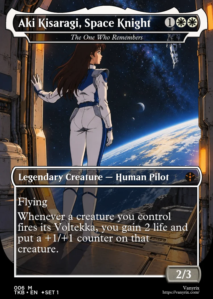 Aki Kisaragi, Space Knight