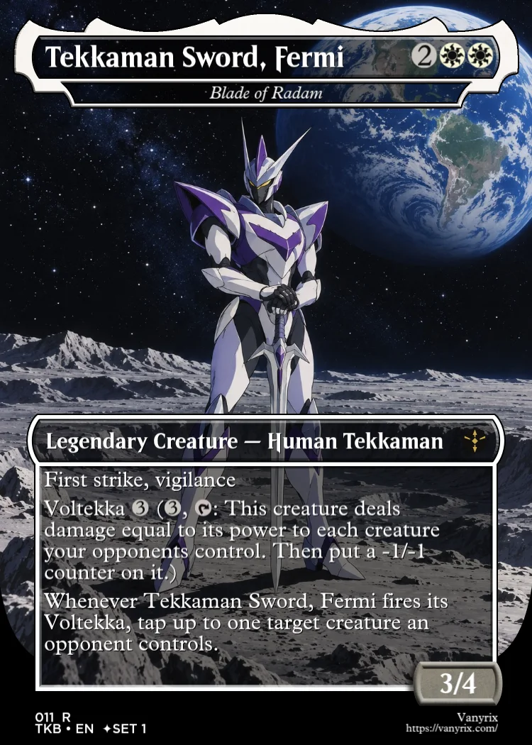 Tekkaman Sword, Fermi
