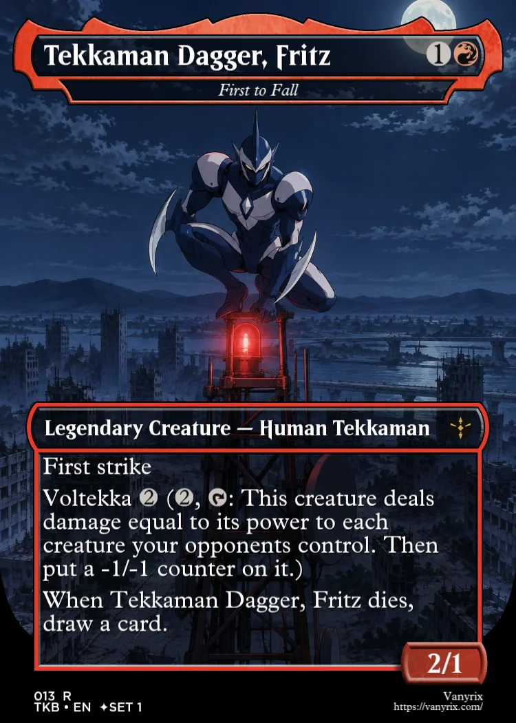 Tekkaman Dagger, Fritz