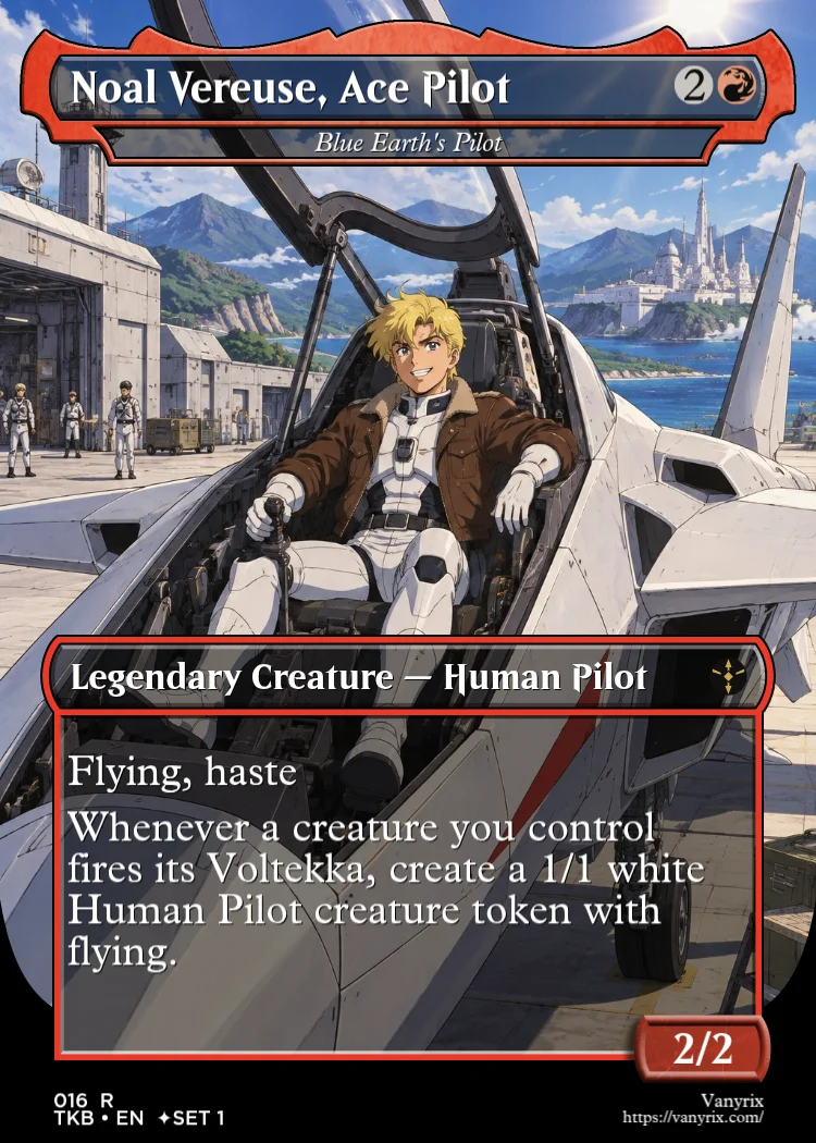 Noal Vereuse, Ace Pilot