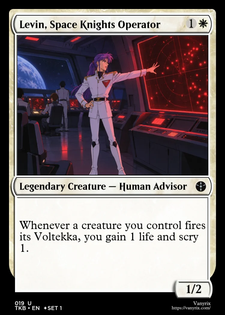 Levin, Space Knights Operator